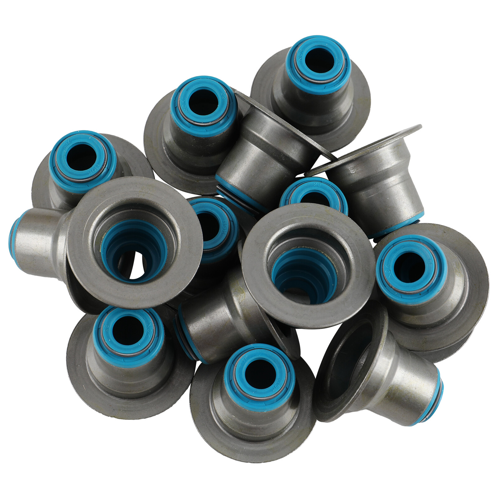 LS1 LS3 LS6 FKM VALVE SEALS .313 X 500 METAL CLAD 4.8 5.3 5.7 6.0 for GM TOP HAT