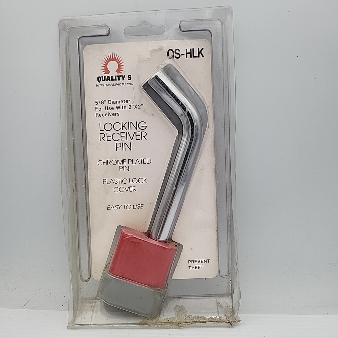 Quality S Hitch Pin Receiver Lock 5/8" Diameter QS-HLK