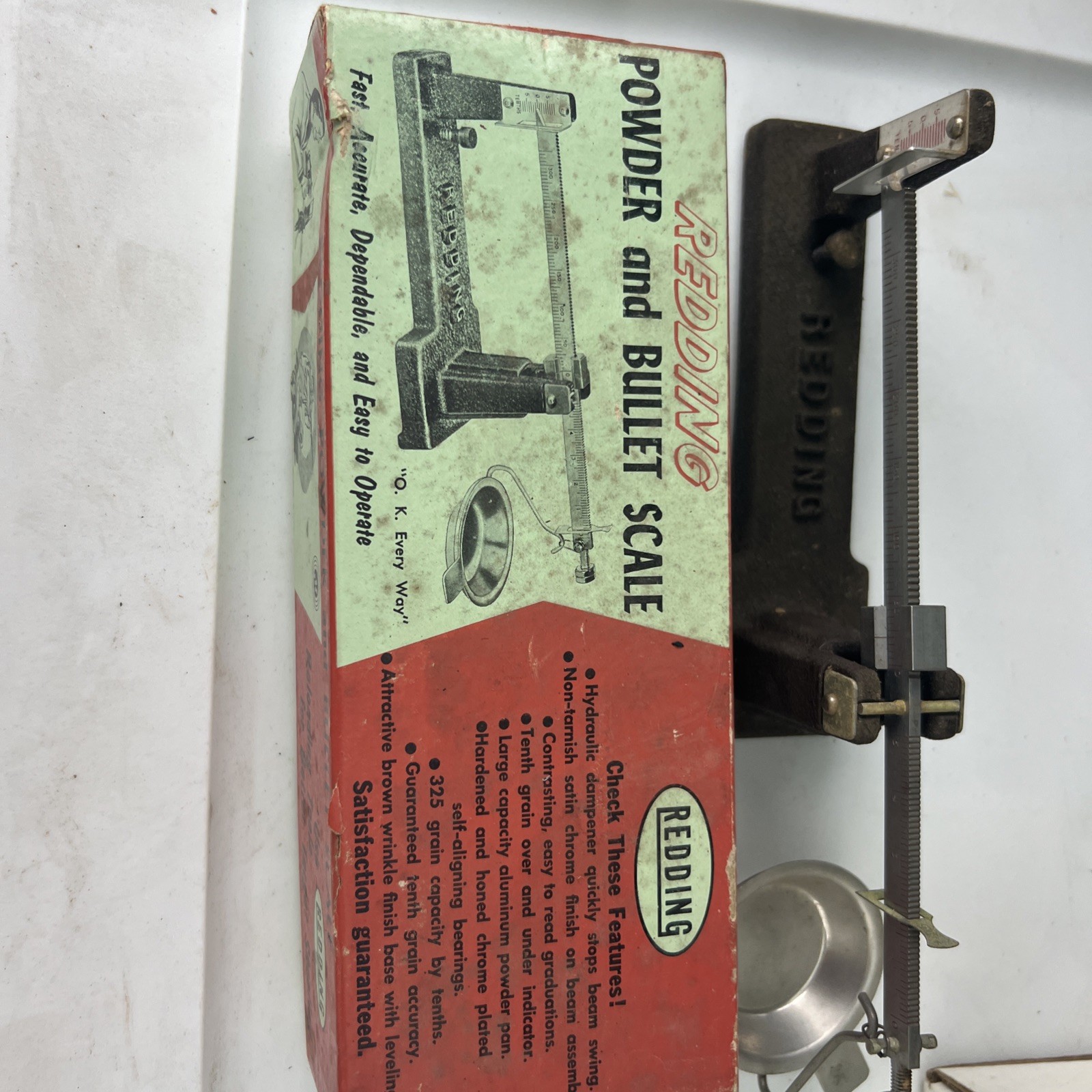 Redding Powder & Bullet Scale NOS