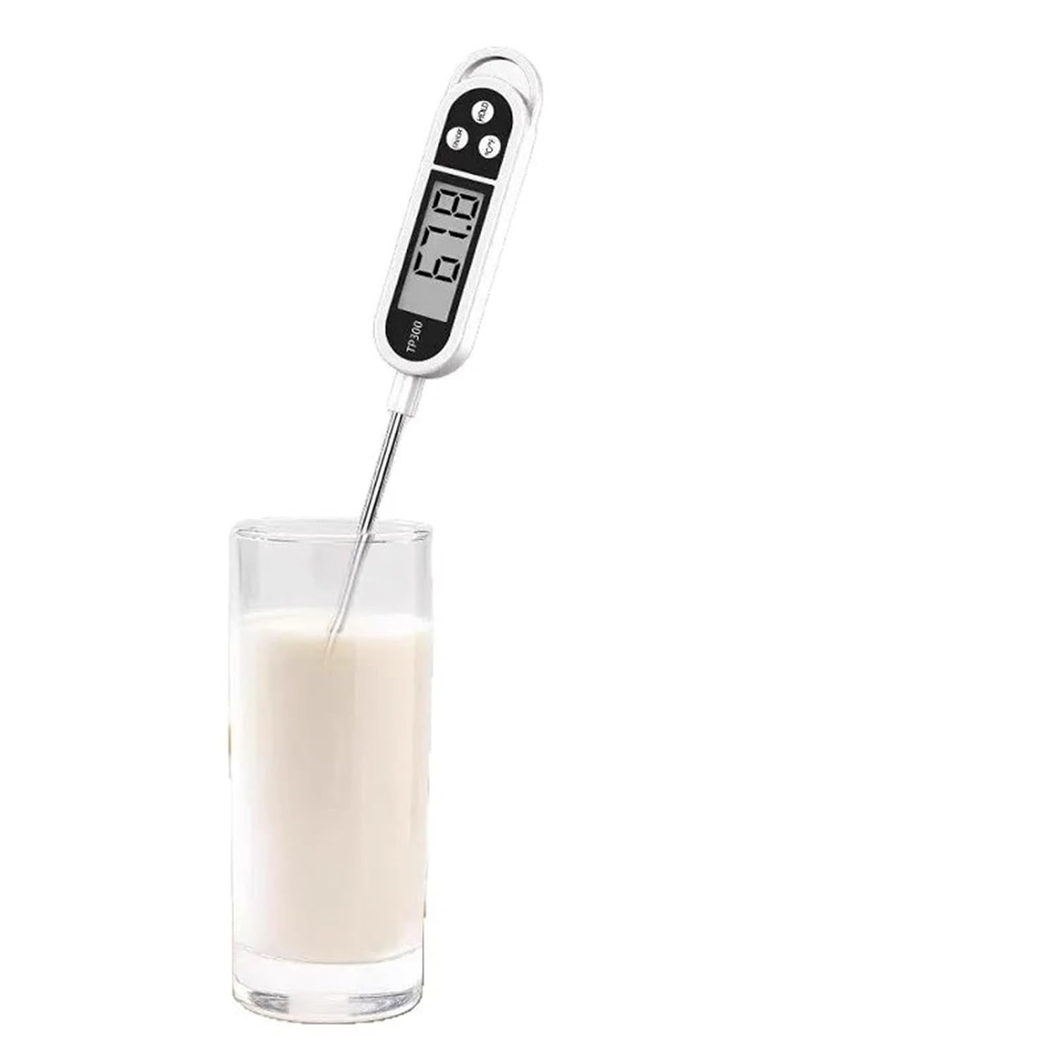 Digital Instant Read Meat Thermometer, Kitchen & BBQ Probe with Long Probe – for