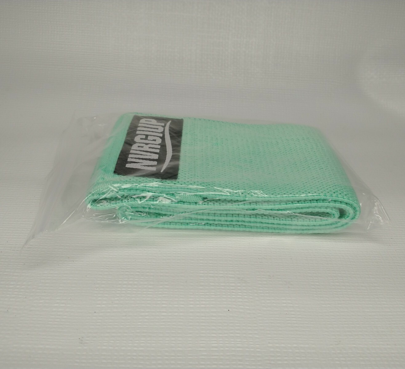 Never Give Up Resistance Band Aqua Nylon