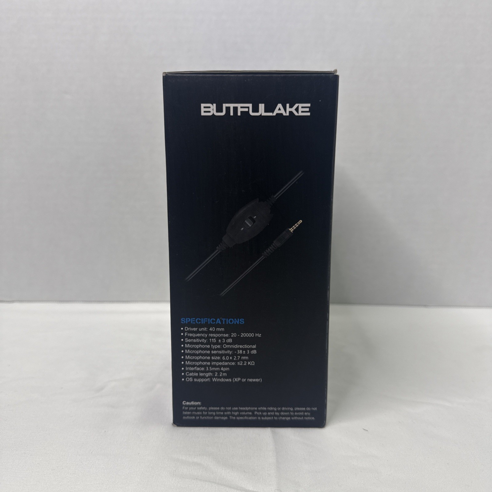 Butfulake SL300 Pro-Gaming Headset, Blue, Wired Headset, Tested