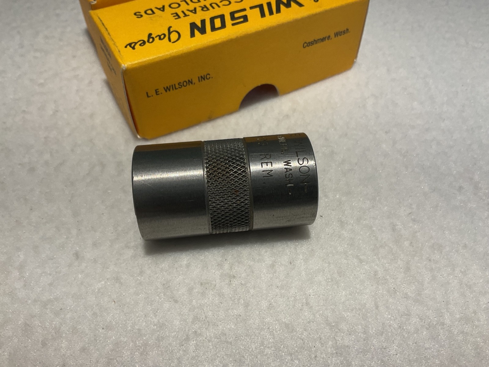 L E WILSON Cartridge Case Gage 223 REM
