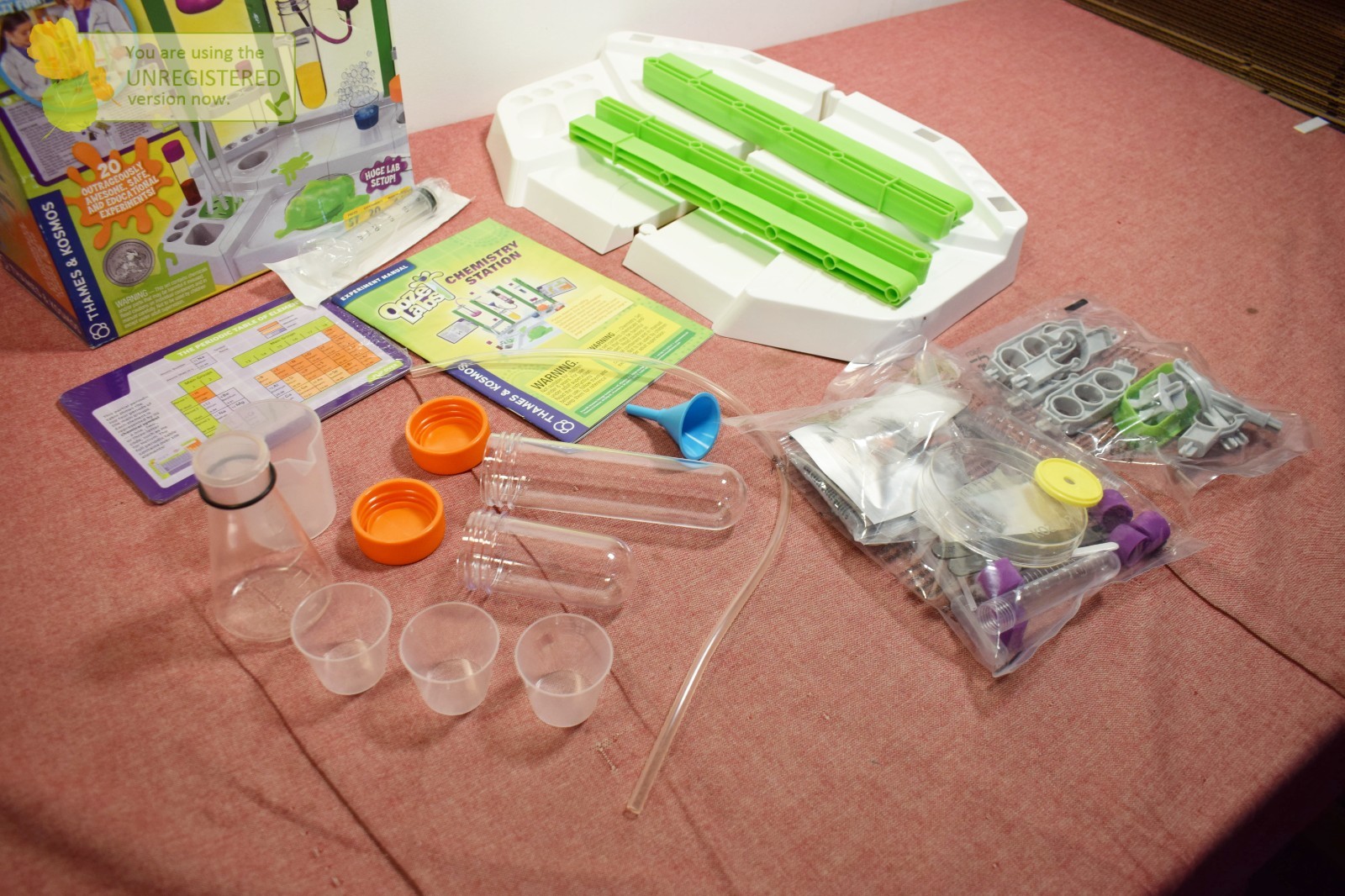 Thames & Kosmos Ooze Labs Chemistry Set (Missing Pieces)
