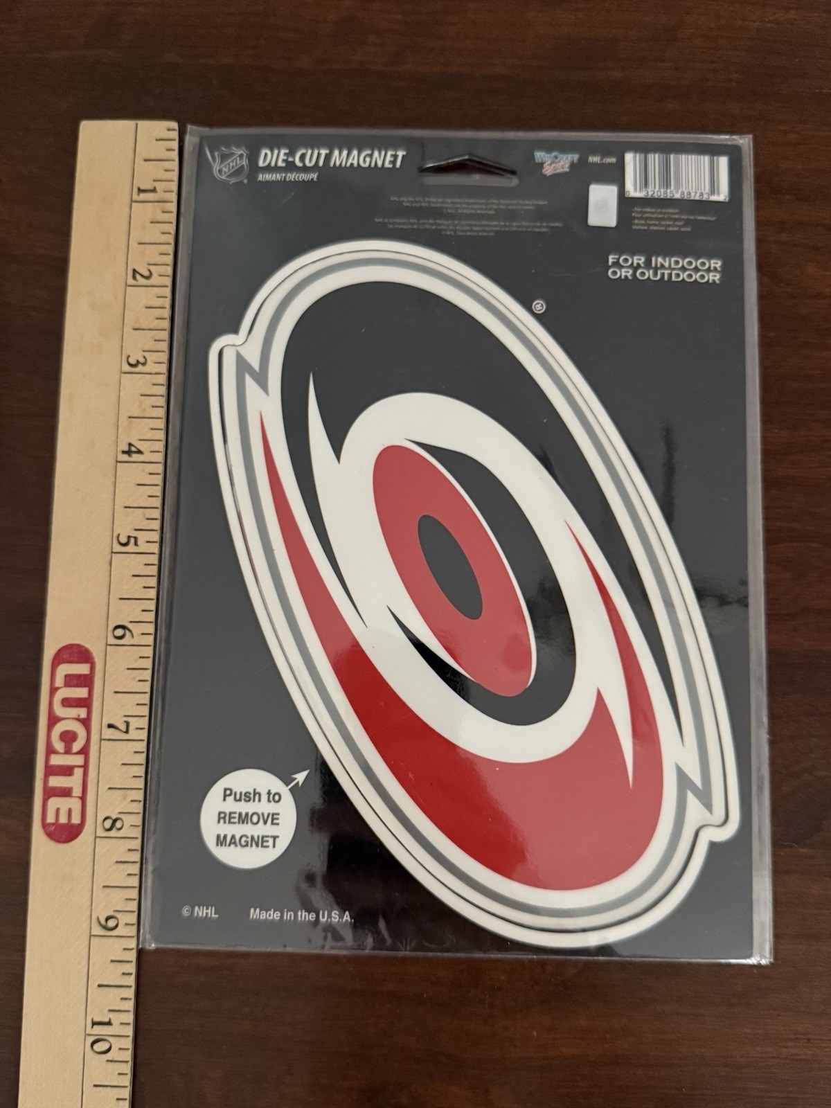 Wincraft Carolina Hurricanes Car Magnet NHL Hockey 6x9 Brand New Made In USA
