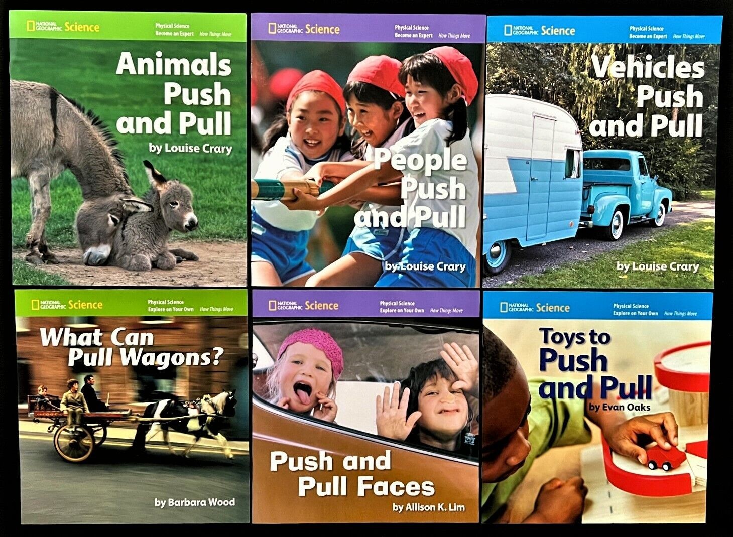 Kindergarten - Nat'l Geo. HOW THINGS MOVE - EXPLORE ON YOUR OWN/BECOME AN EXPERT