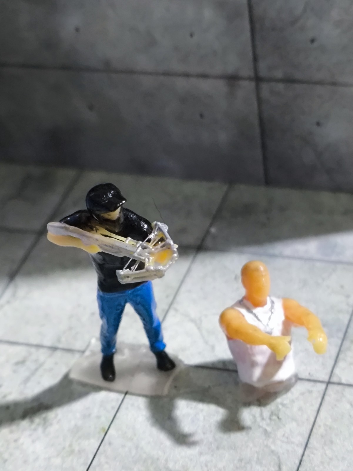 3D Resin Parts Toretto + Vince Mini Figures