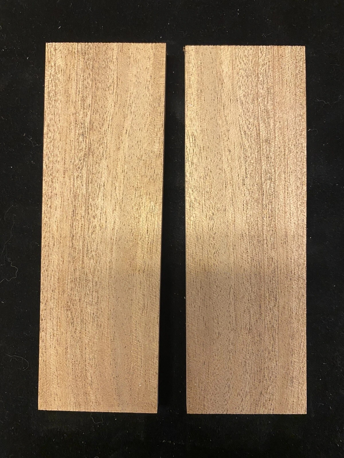 African Mahogany Knife Handle Scales