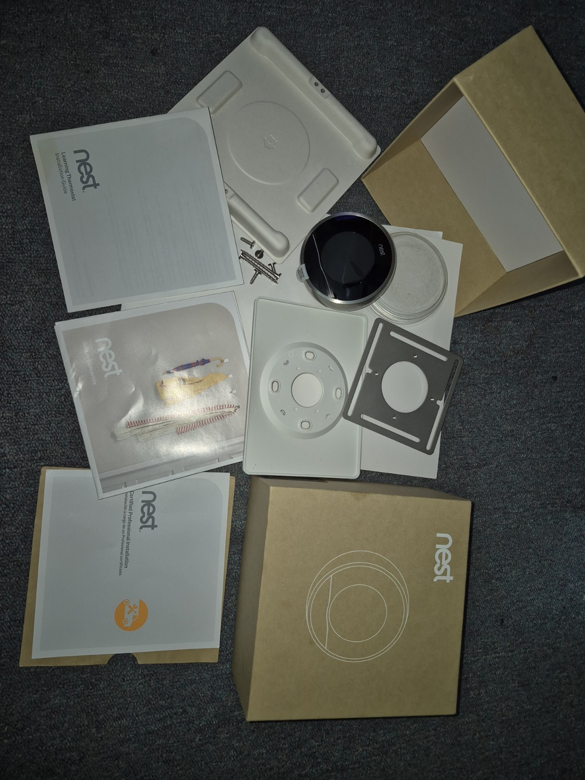 Google NEST LEARNING  THERMOSTAT M: 02A