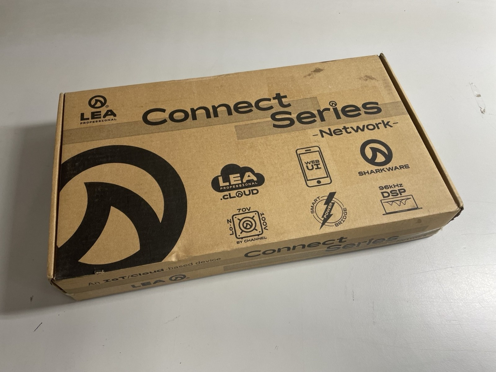 LEA CS64 Connect-Series Half-Rack Small Form Factor 4-Channel Audio Amplifier