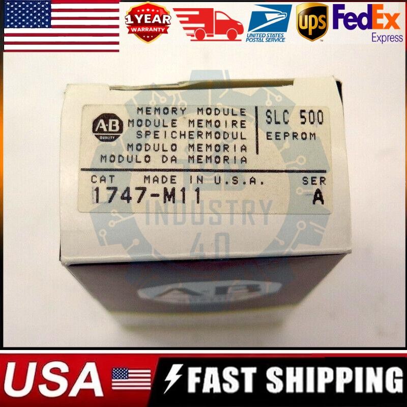 Allen-Bradley SLC 500 Memory Module 1747-M11 New US Free Tax