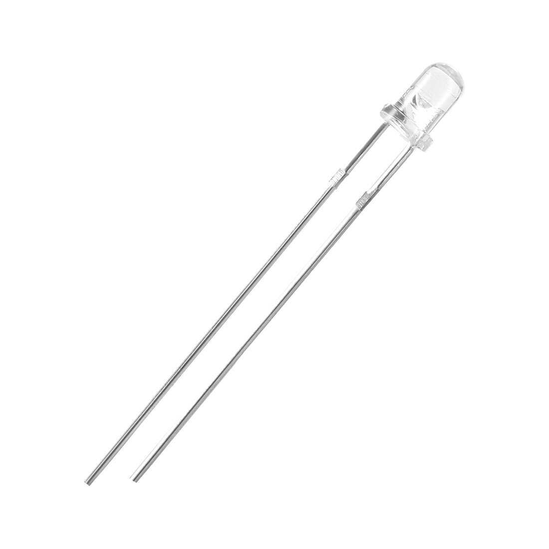 100pcs Photodiodes Light Sensitive Sensors, 3mm Clear Round Head Receiver Diode