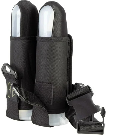 Tippmann 2-Pod Paintball Sport Harness Holds Pods Only, Black