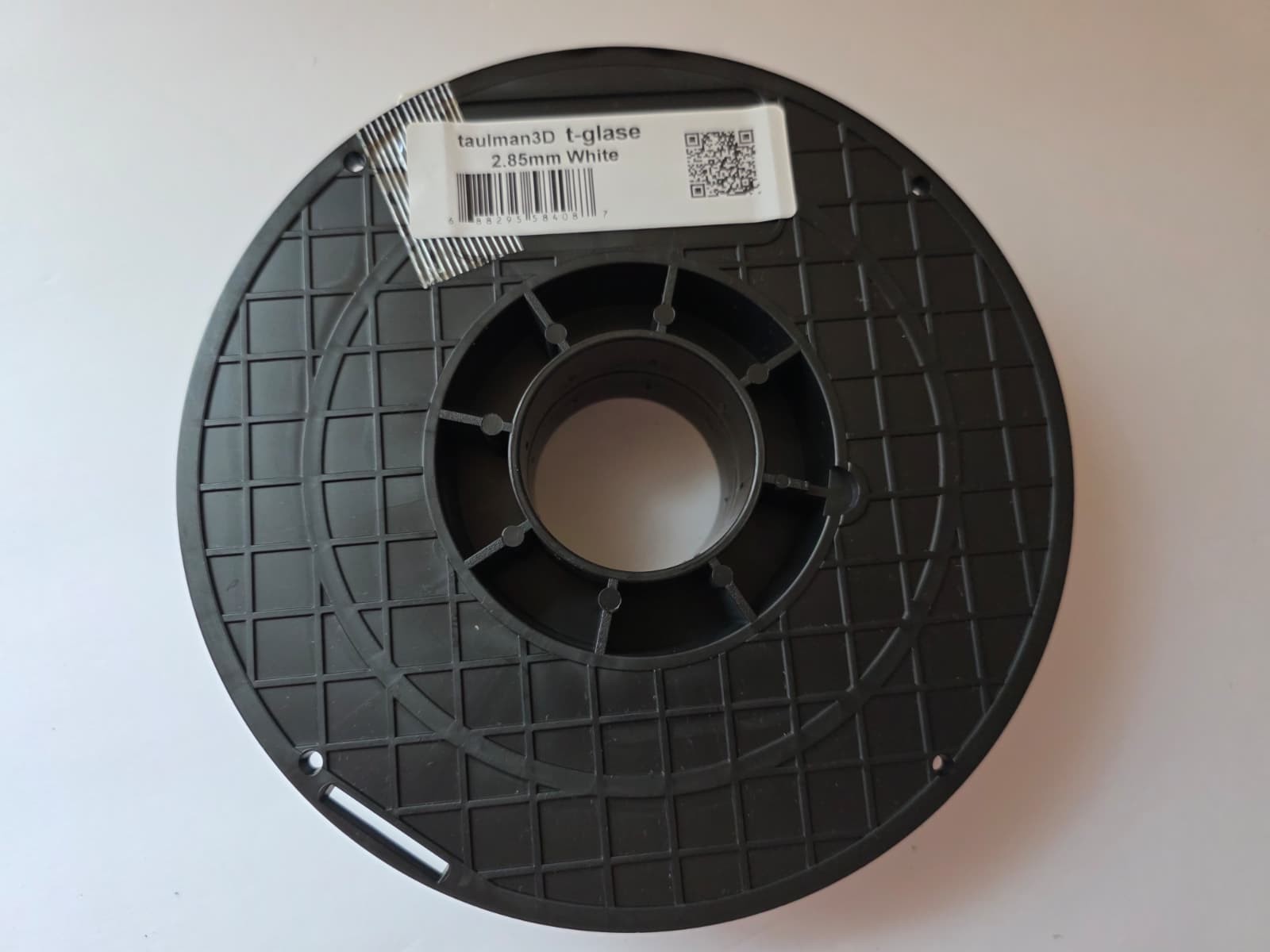 NEW Taulman3D T-Glase PET Filament - 2.85mm, 1 lb, White - OPEN BOX - READ