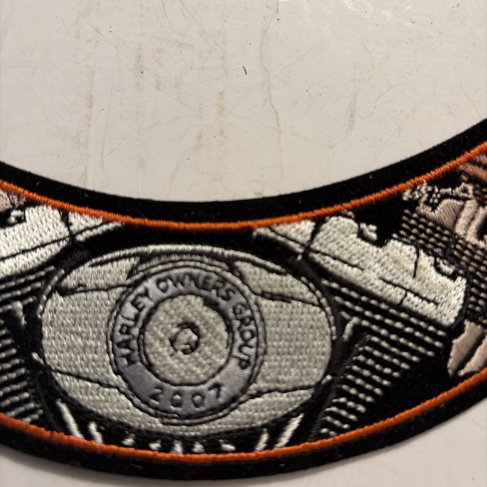 Harley-Davidson V-Twin Engine Embroidered Patch – New Box1-11
