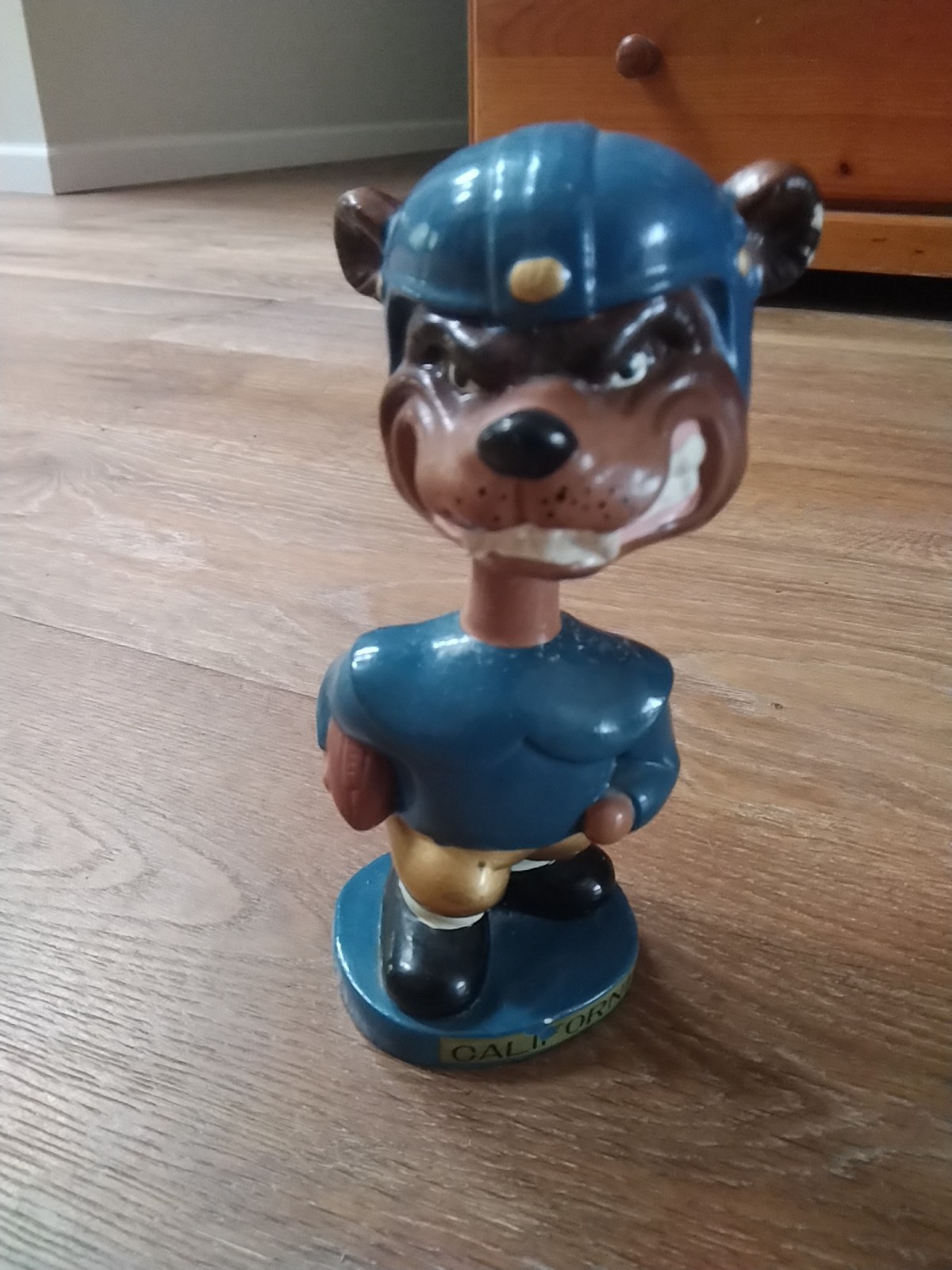 1962 California Bears College Football Bobblehead Nodder Mascot Vintage