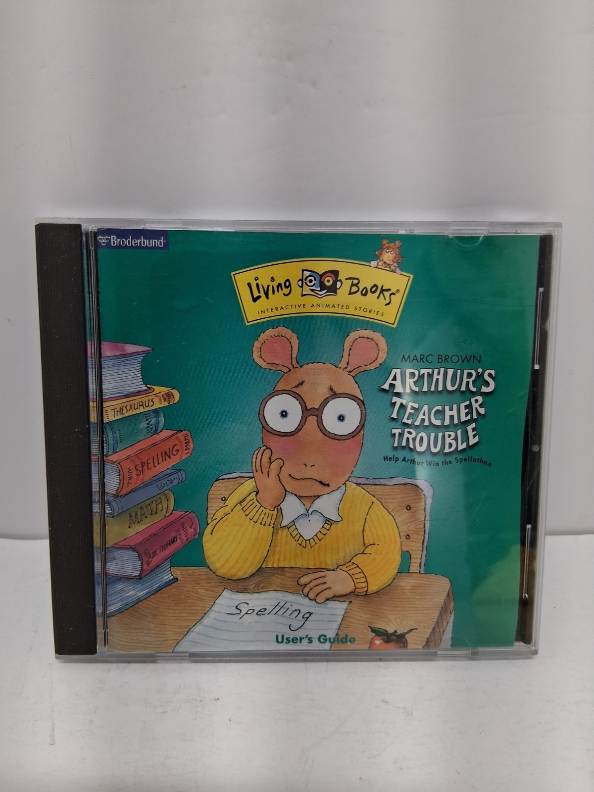 Living Books Arthurs Teacher Trouble by Marc Brown PC/Mac CD-ROM Windows 95/3.1