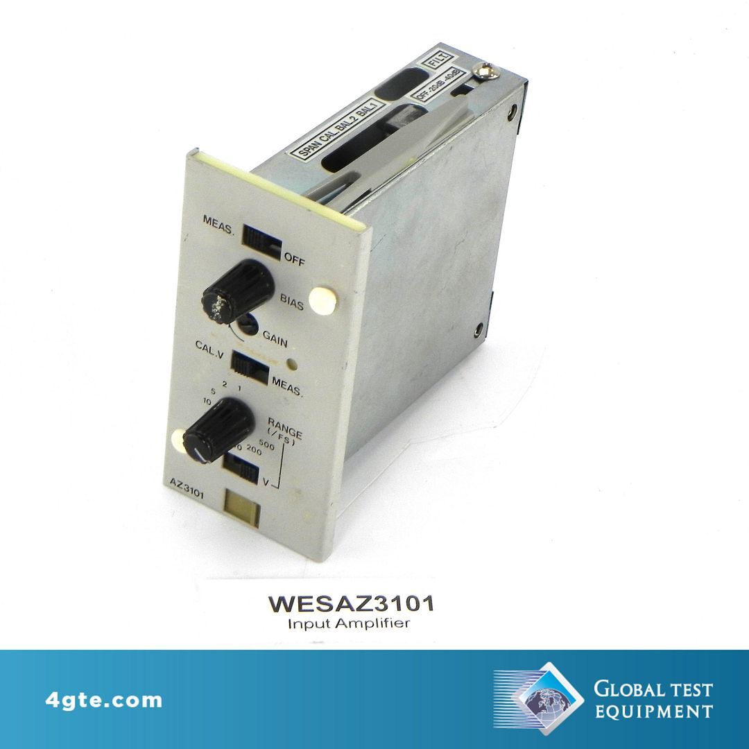 Western Graphic AZ3101 Input Amplifier