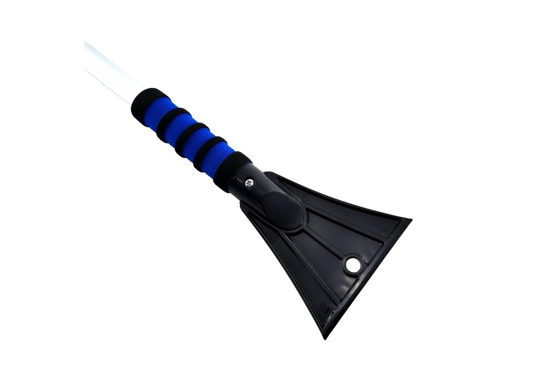 Auto Drive Aluminum Pole 35" Snow Brush and Ice Scraper