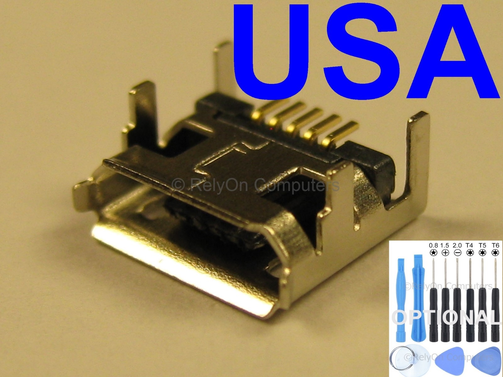 1x Micro USB Charging Port Sync for Acer Iconia W4-820-2668 W48202668 Tablet USA