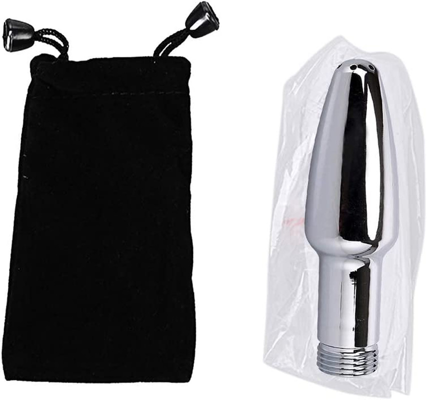 Deep Shower Douche Cleaning System with 59 Inch Shower Hose (Silver)