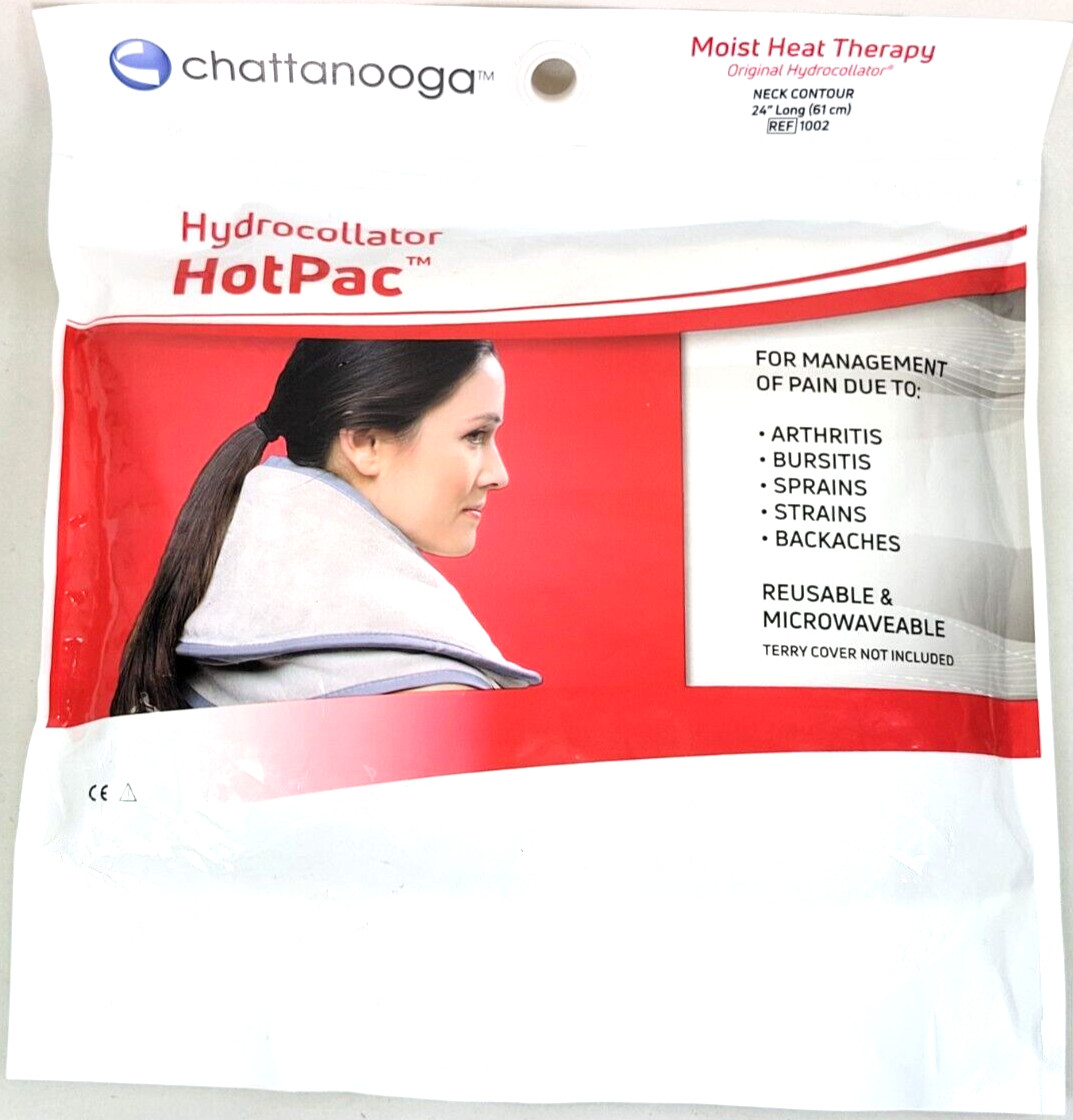 Moist Heat Therapy Pack 24 in Neck Hydrocollator HotPac Microwaveable Reusable