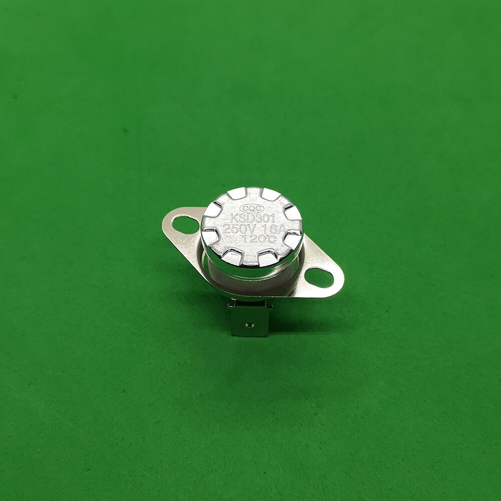 1pc KSD301/302 16A 120°C / 248°F Degree Celsius N.C. Ceramic Temperature Switch