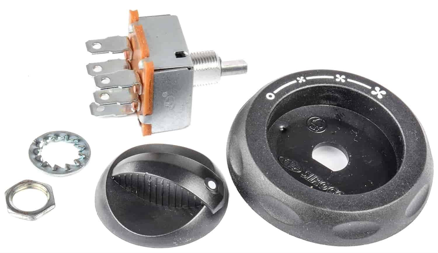 JEGS 70616 4-Position Switch for Heater Assembly