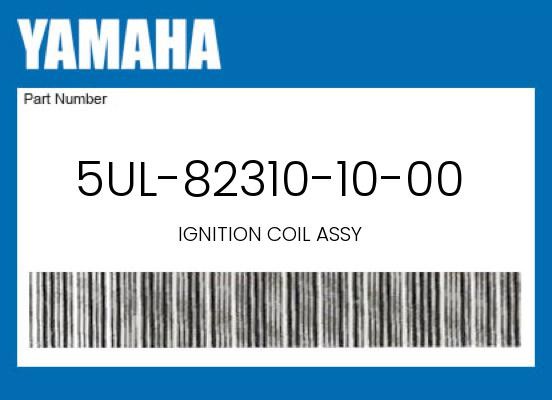 Yamaha Genuine Ignition Coil Assy - 5Ul-82310-10-00