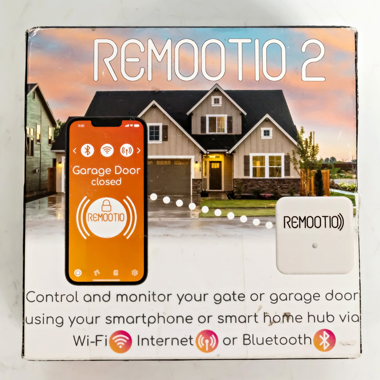 Remootio 2 Garage Door Opener WiFi Bluetooth Smart iOS Android Apple Alexa