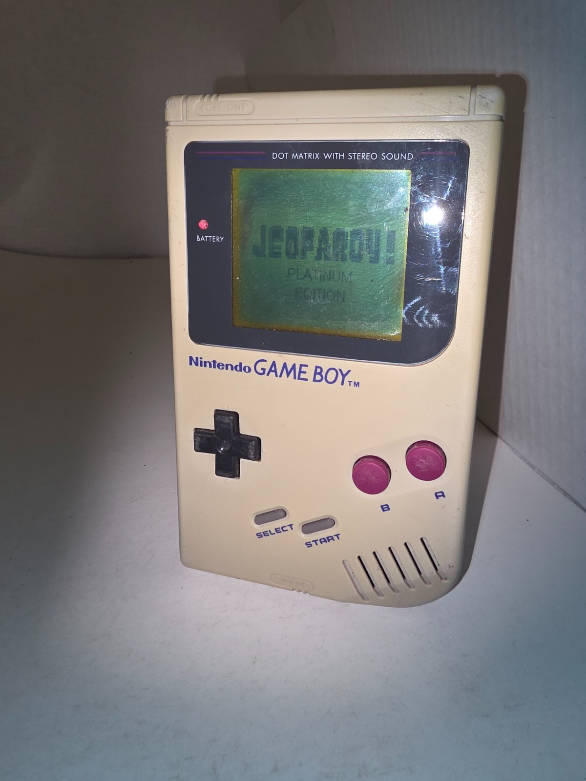 Powers On & works  Gameboy Original DMG-01 Console Could use new LCD #C16