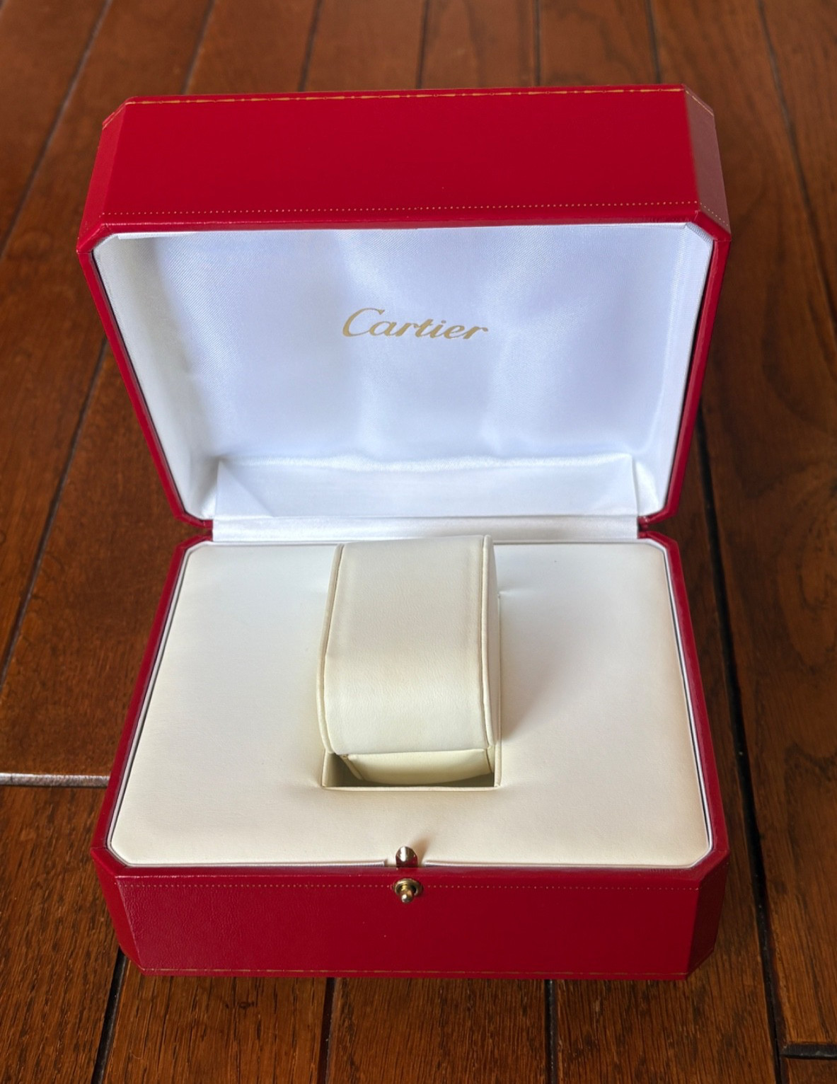 Authentic Cartier Empty Watch Box CO 1018  Red Box Ex Condition #P57
