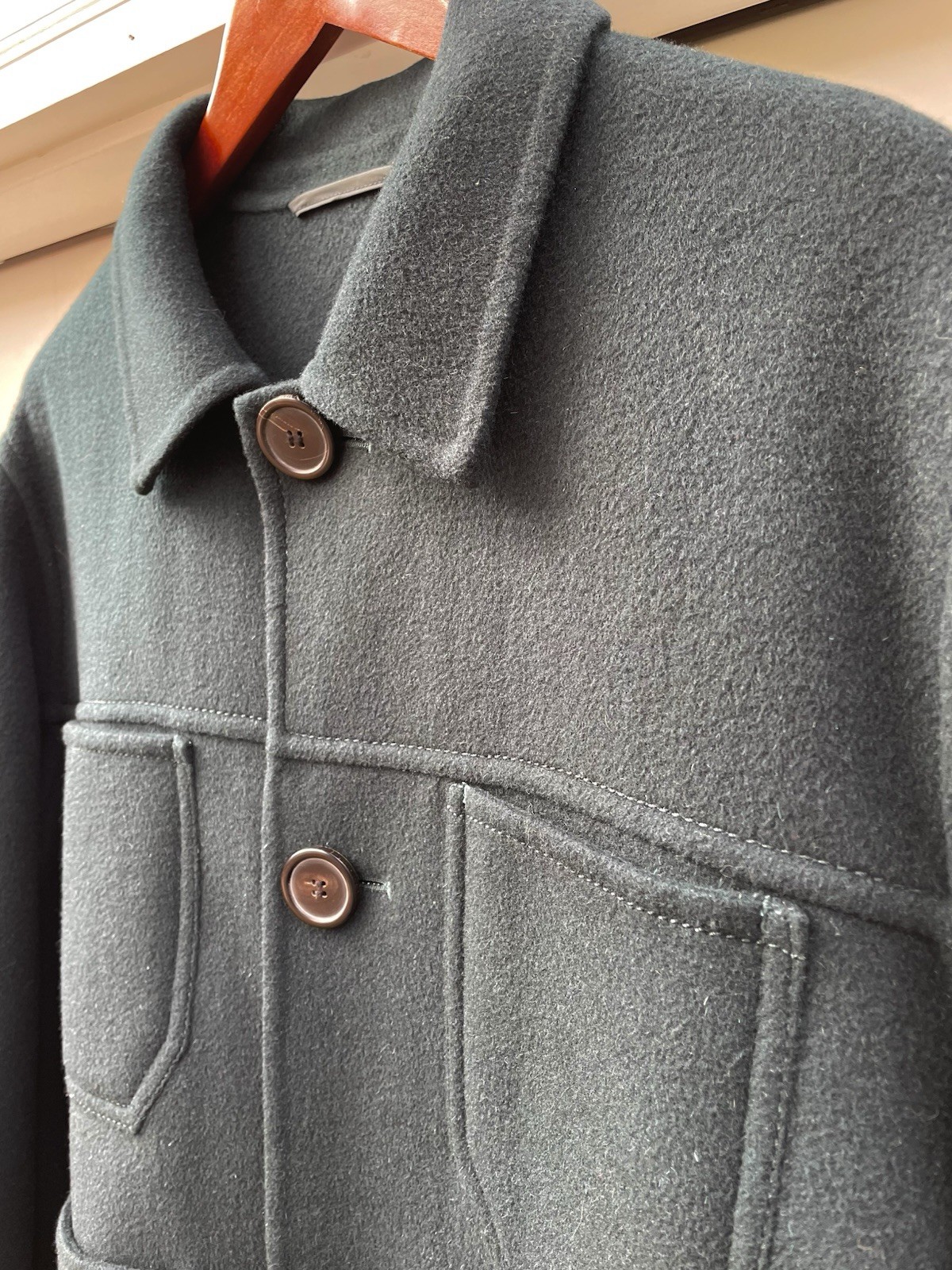 Ami Alexandre Mattiussi Wool Jacket | $1020 MSRP | Sz. 50 / Large