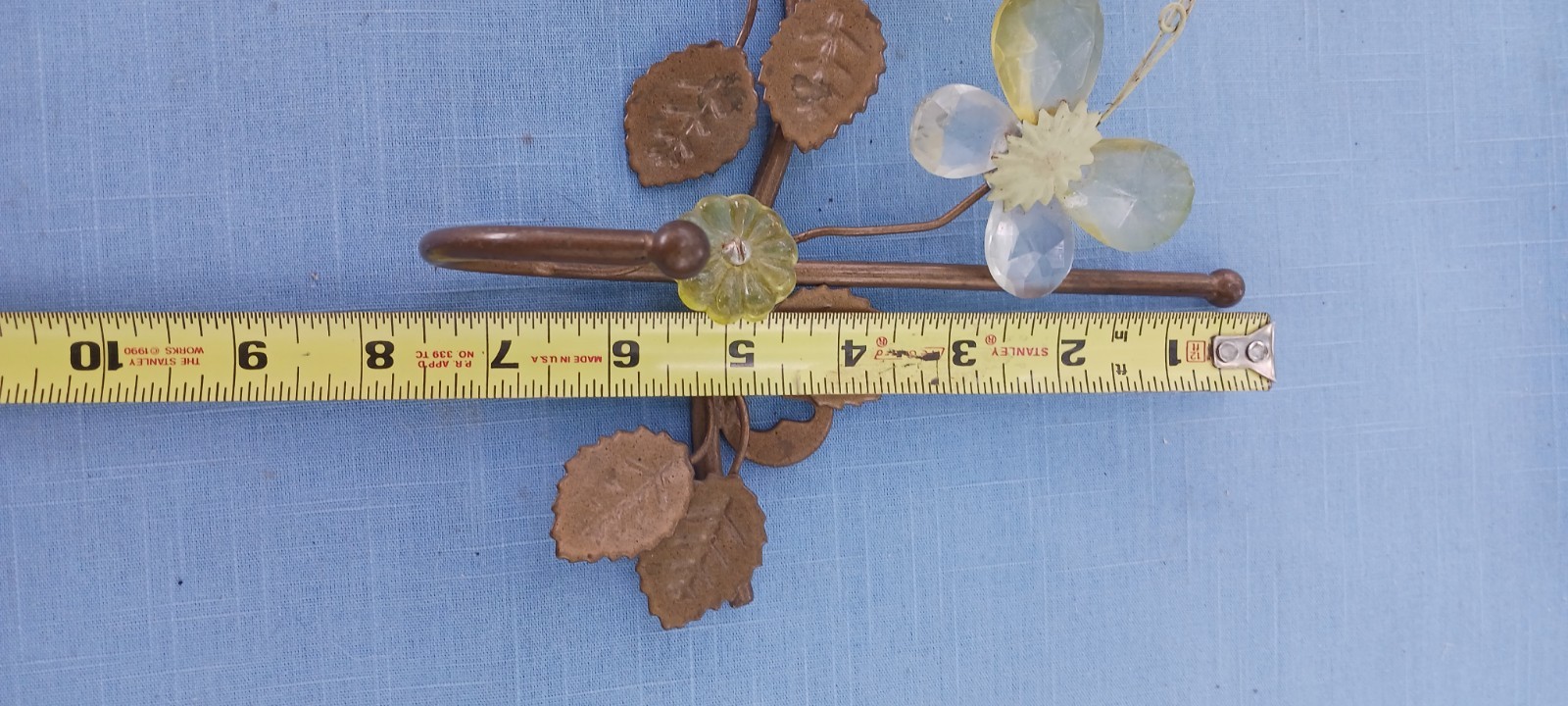 Wall Hook With Butterflies. 3 Hooks