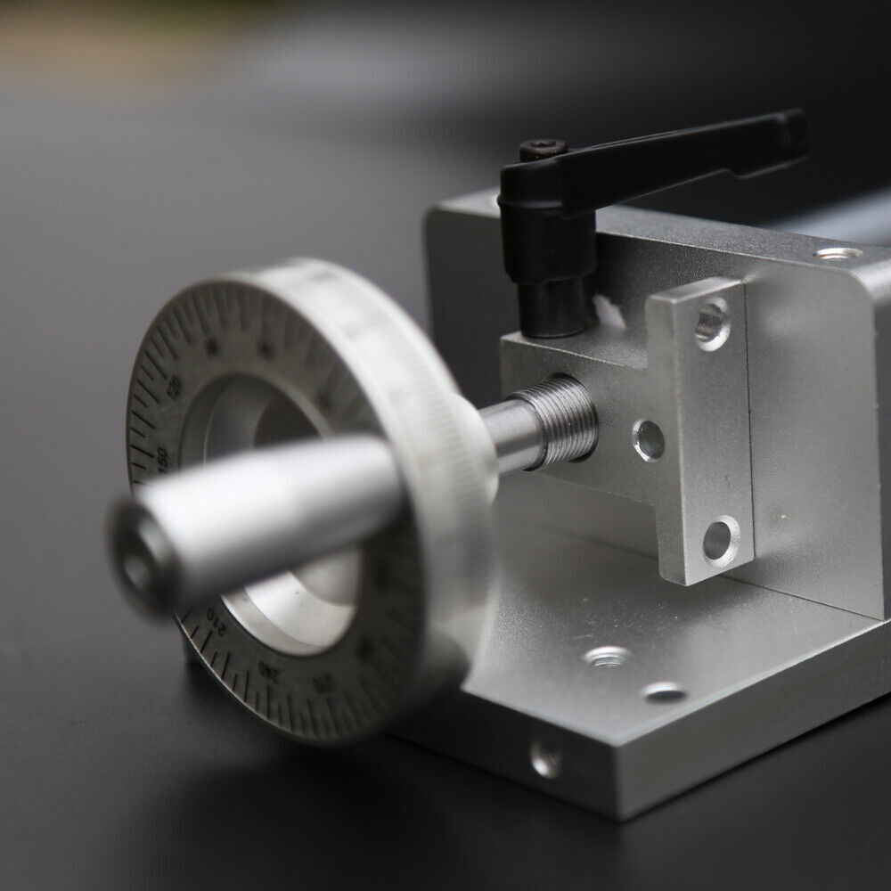 Linear Rail Slide Stage Actuator Table Manual Cross Sliding Table CNC Mill 200MM