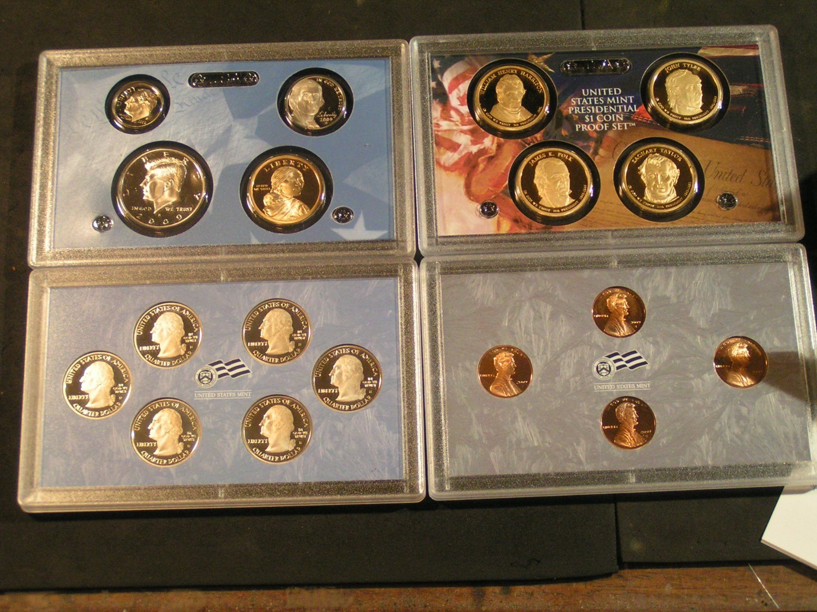 2009 Clad US Proof 18 Coin Set with Original Packaging & COA COMPLETE