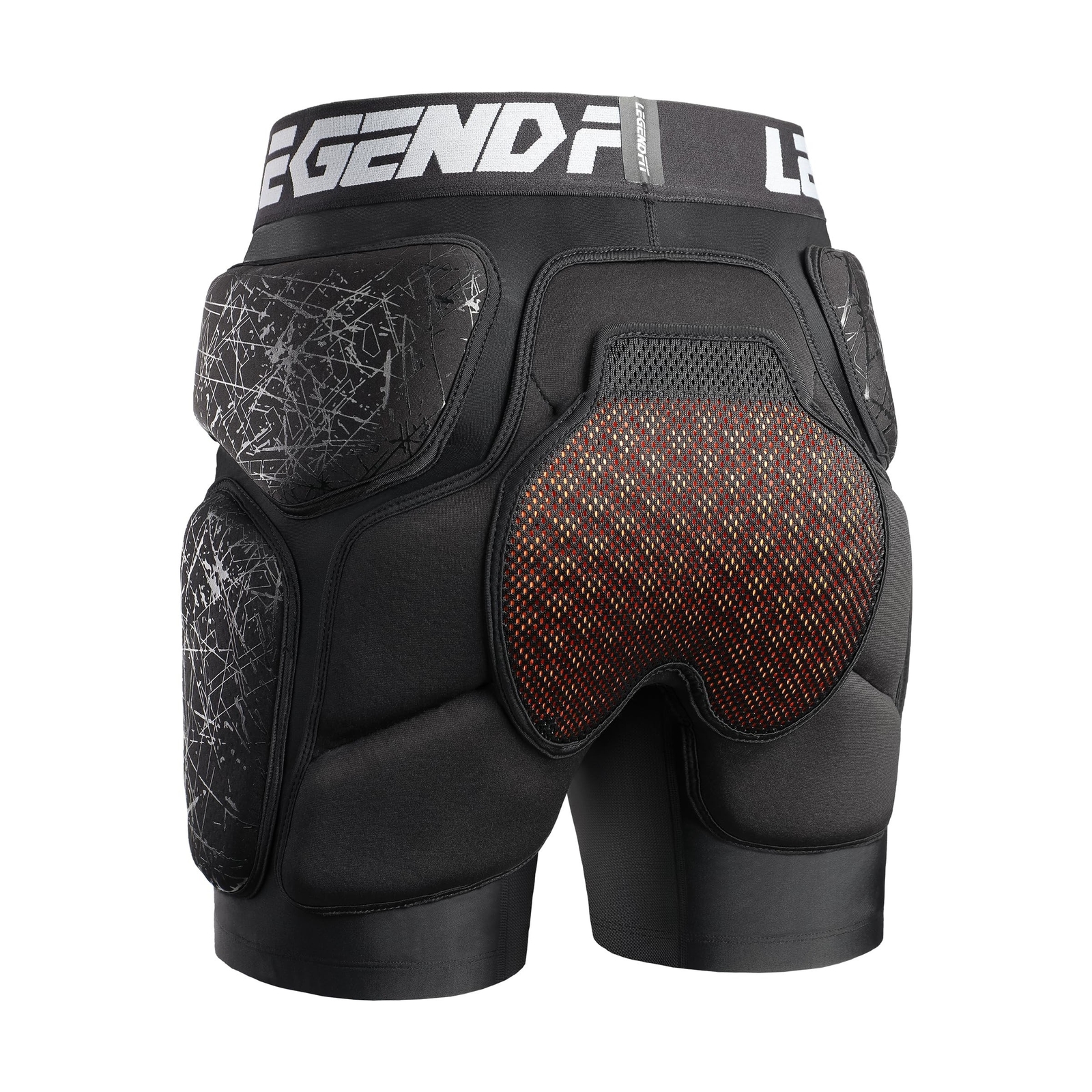 Legendfit Protective Padded Impact Shorts for Snowboard Ski Ice Skating Skate...