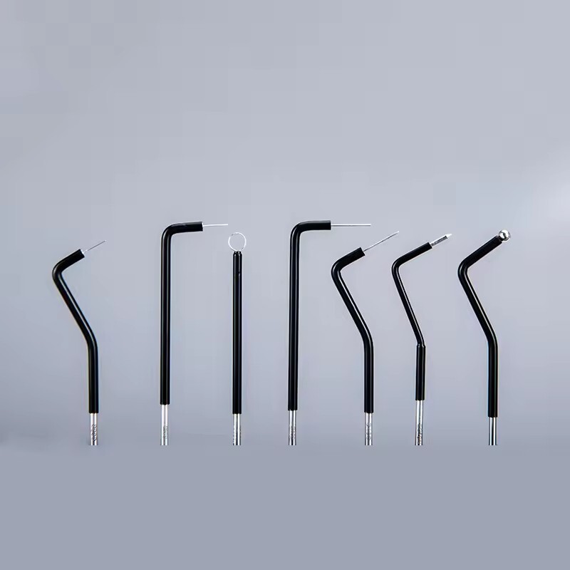 7Pcs/set Dent Electrosurgery Tips Electrode Tips for Oral Surgery Reusable