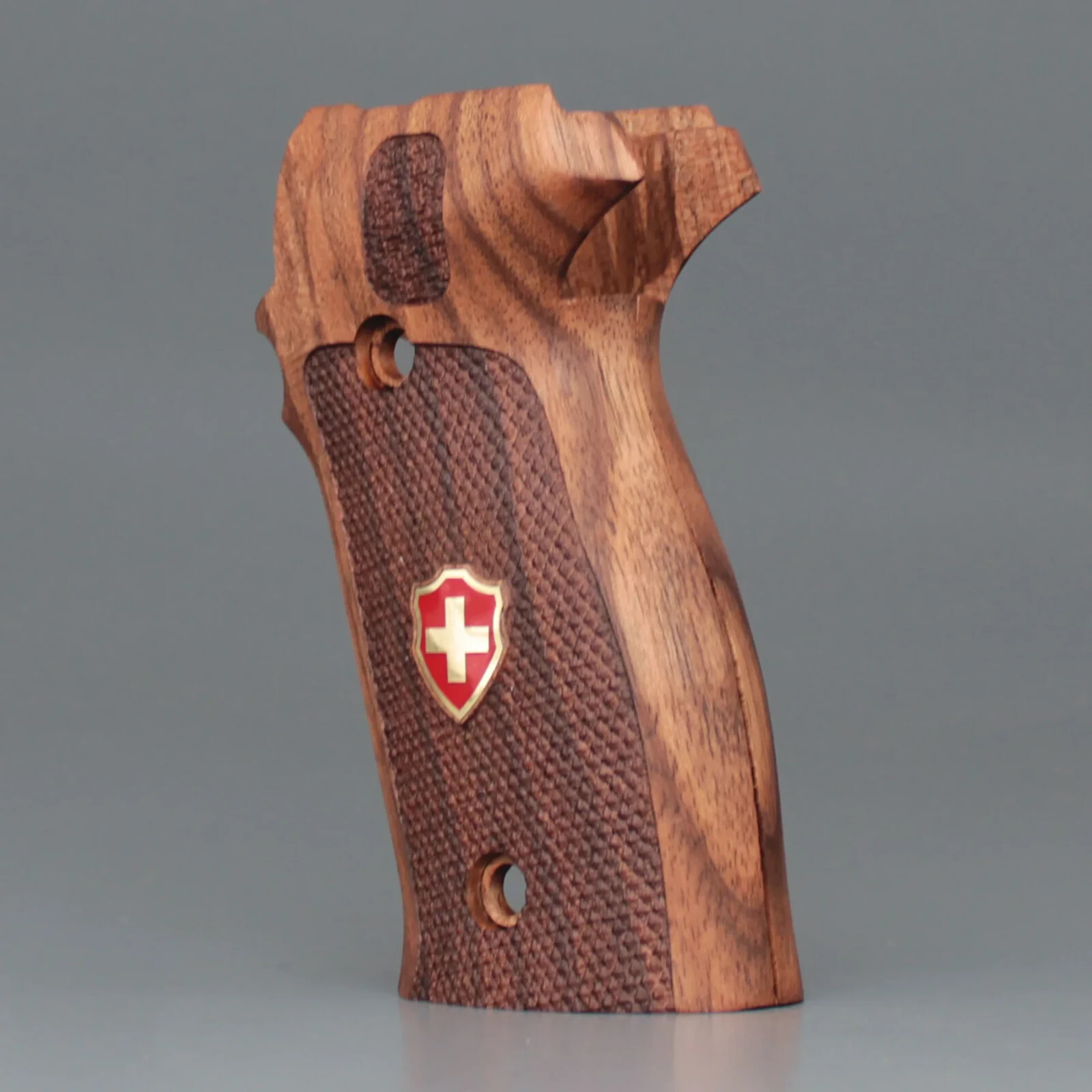 SIG P226 Custom Grip Wooden NEW Pistol GRIPS Set Turkish Walnut Nice metal logo