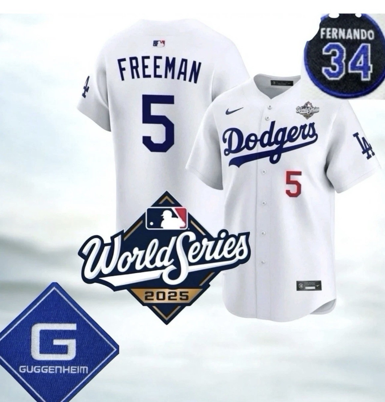 Dodgers 2025 World Series REP GRAY