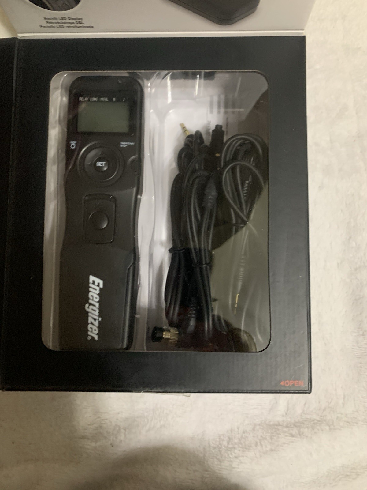 Energizer, Timer Remote Shutter, Works With Most DSLR Cameras, New