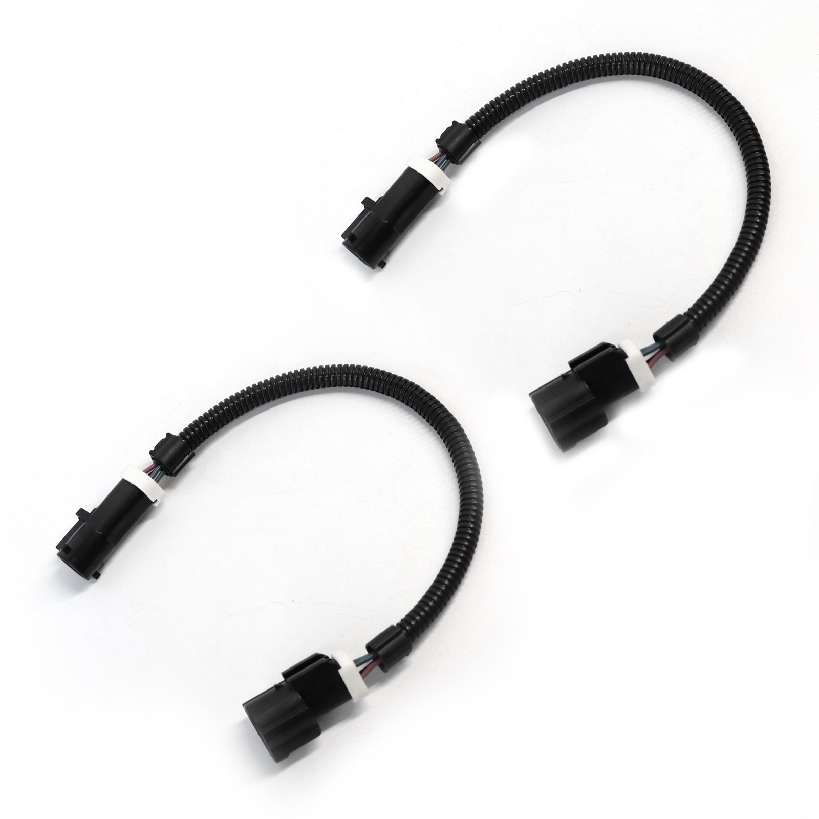 2Pcs 12" 4 Pin O2 Oxygen Sensor Extension Harness Wires For 87-2009 Ford Mustang