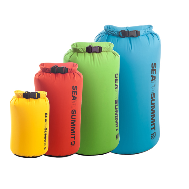 Sea To Summit Lightweight 70 Denier Waterproof Dry Sack / Bag Range 1L to 35L