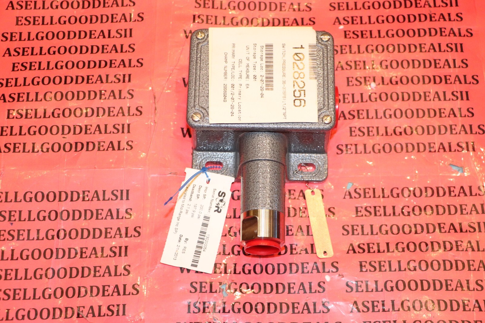 SOR 5NN-K5-M2-C2A-RR Pressure Switch New