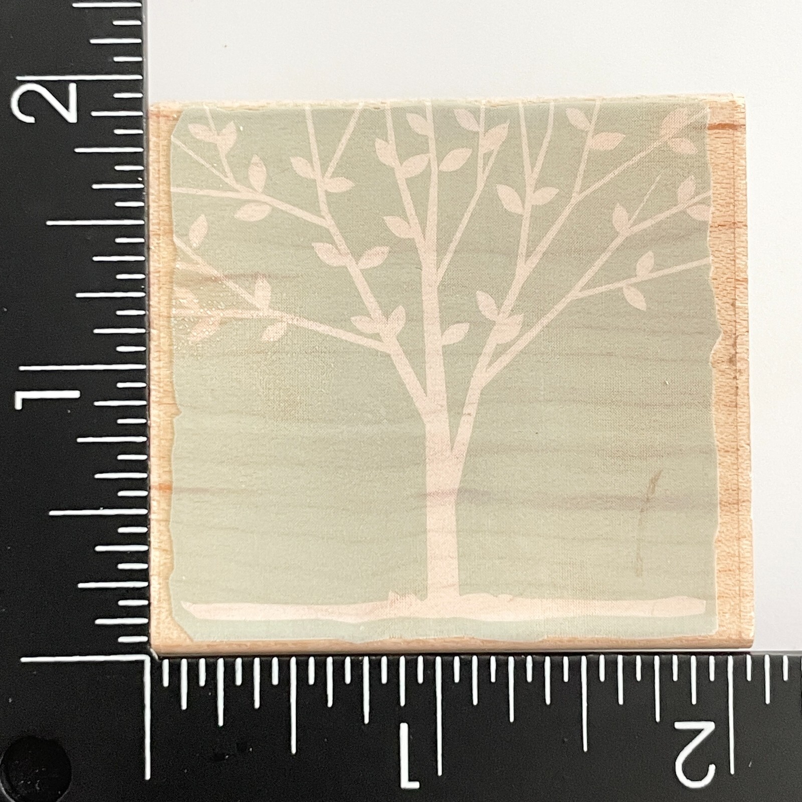 Hero Arts Poetic Prints Spring Tree I E1982 Wood Mounted Rubber Stamp