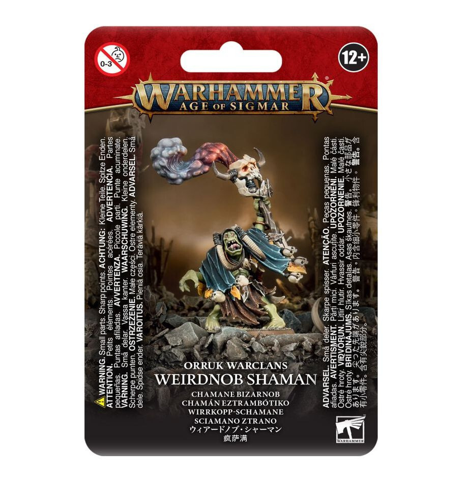 Ironjawz Orruk Weirdnob Shaman - Warhammer Age of Sigmar - Brand New! 89-27C