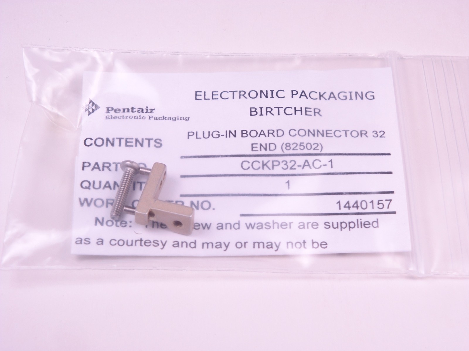 CCKP32-AC-1 EG&G Heimann Plug-In Board Connector 32 End NOS
