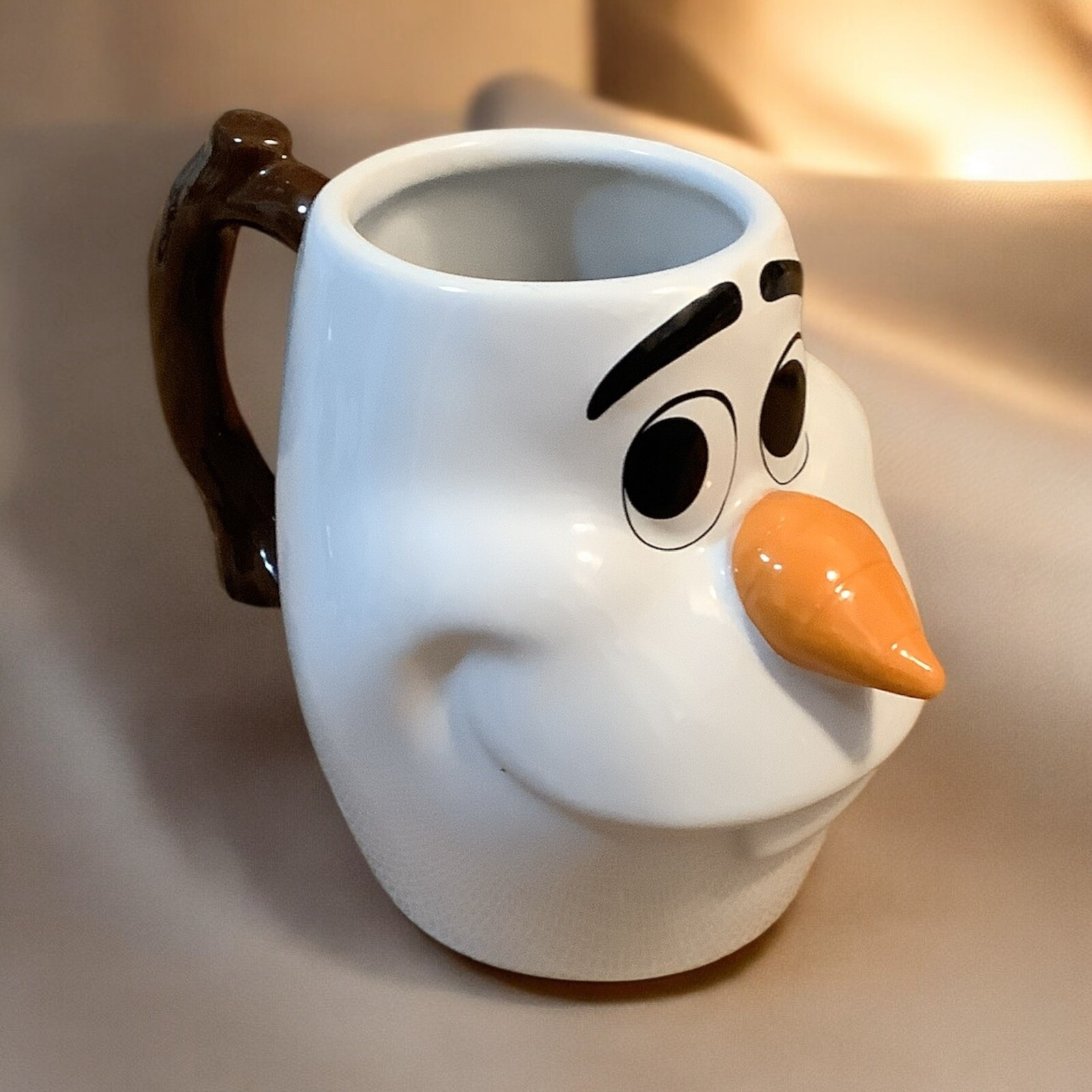Disney Parks Olaf Dimensional Mug 18 oz