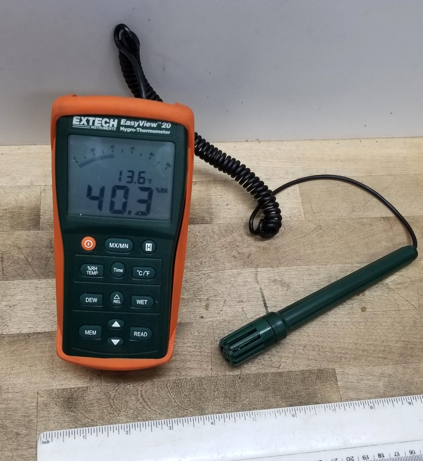 Extech Easyview 20 Hygro Thermometer Humidity Temperature Sensor