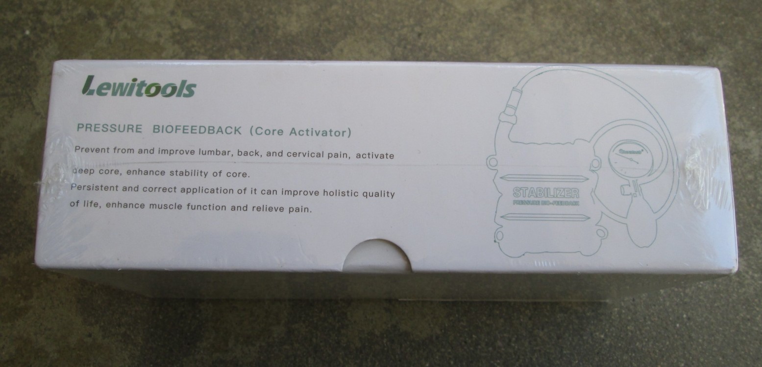 Lewitools Pressure Biofeedback Core Activator For Lumbar, Back, & Cervical Pain